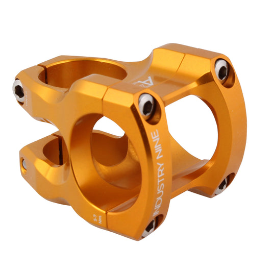 Industry Nine A318 Stem (31.8) 50mm Gold-Goodwynn's